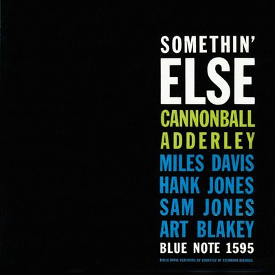 CANNONBALL ADDERLEY SOMETHIN' ELSE (Винил)
