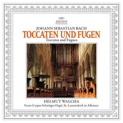 Walcha Helmut Bach, J.S.: Toccata And Fugue, BWV 565; (Винил)