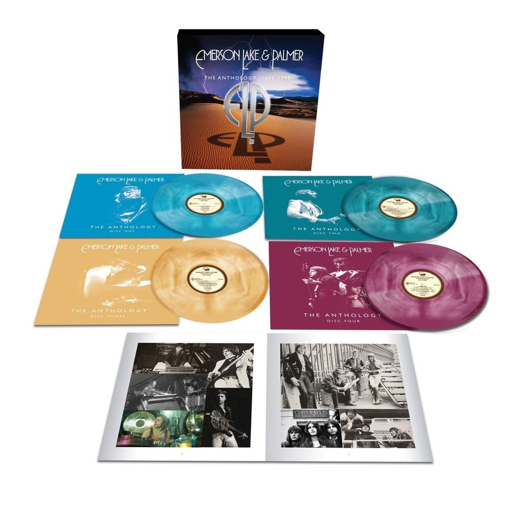 EMERSON LAKE & PALMER The Anthology (Colored Vinyl) (Box Set) (4Винил)