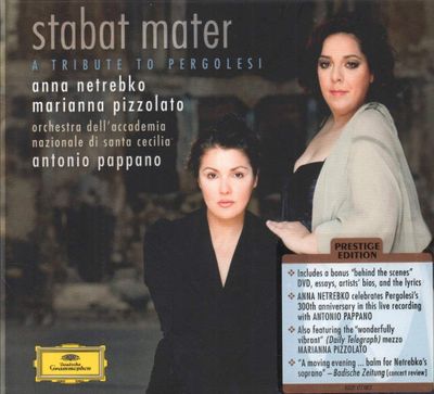 STAB NETREBKO, ANNA  PERGOLESI STABAT MATER (Dj-pack)