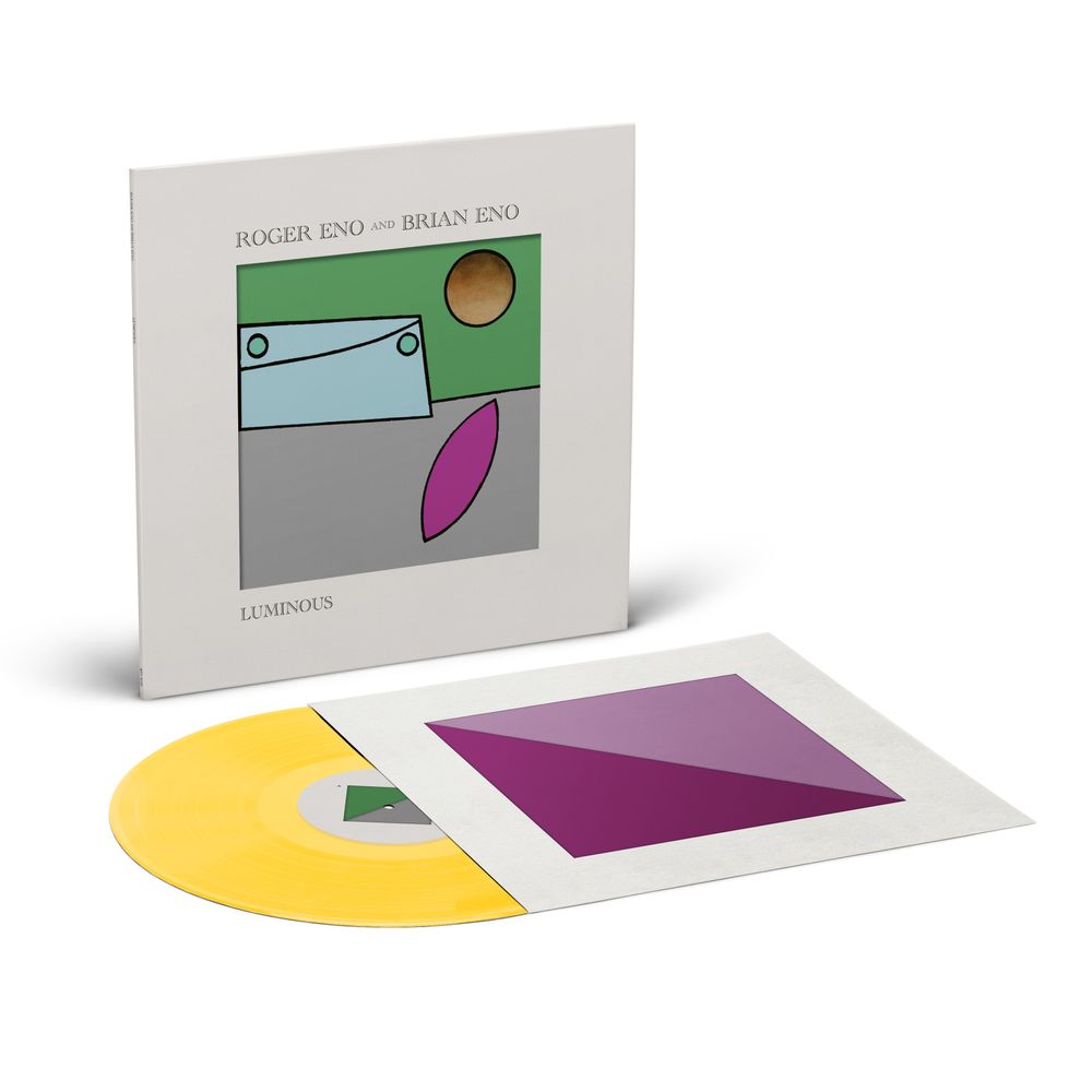 ENO ROGER & ENO BRIAN Luminous (45 RPM) (Yellow) (Винил)