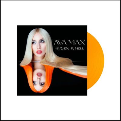 AVA MAX Heaven & Hell (Transparent Orange) (Винил) (Винил)