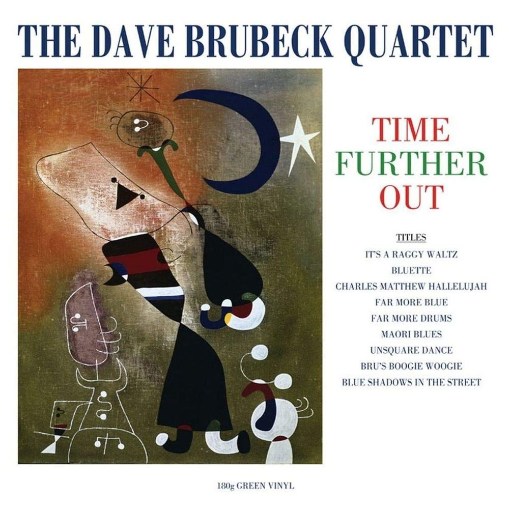 BRUBECK DAVE QUARTET Time Further Out (Green) (mono) (Винил)