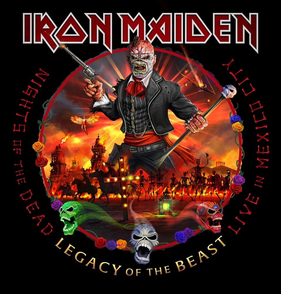 IRON MAIDEN NIGHTS OF THE DEAD - LEGACY OF THE BEAST (3Винил)