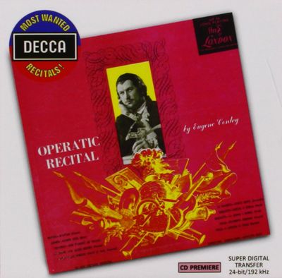 Conley, Eugene Operatic Recital (CD)