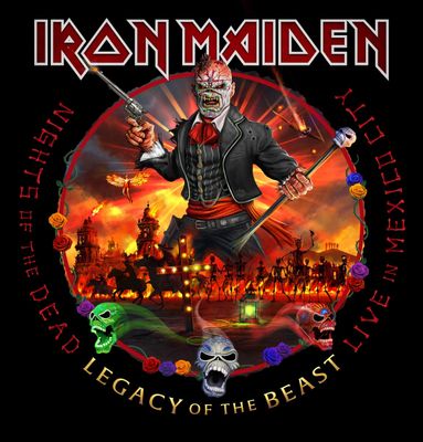 IRON MAIDEN NIGHTS OF THE DEAD - LEGACY OF THE BEAST (3Винил)