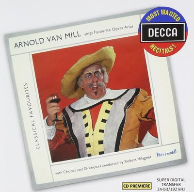 Van Mill, Arnold Sings Favourite Opera Arias  (CD)