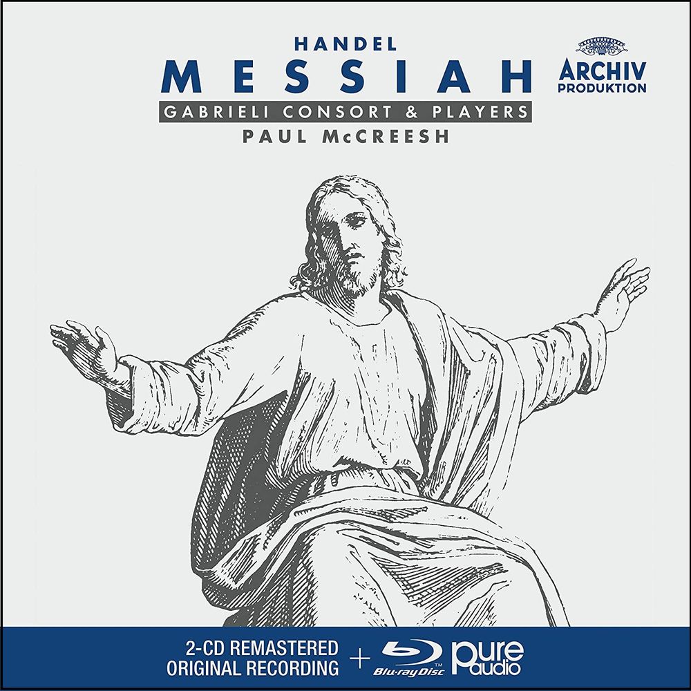 Gabrieli Players, Paul McCreesh, Gabriel Handel: Messiah, HWV56 (2CD+BR-audio)
