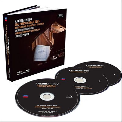 Ashkenazy, Vladimir Rachmaninov: The Piano Concertos & Pagan (3CD)