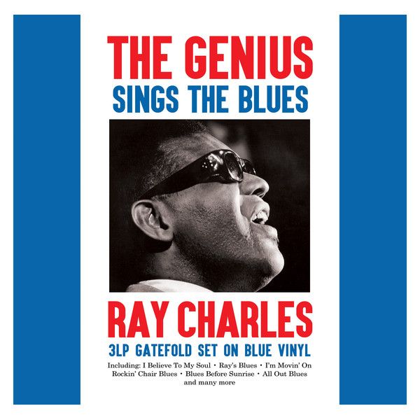 CHARLES RAY THE GENIUS SINGS THE BLUES (BLUE VINYL) (3Винил)