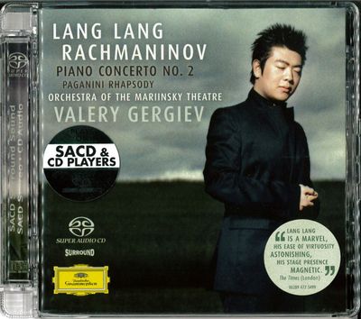 LANG LANG & VALERY GERGIEV & MARIINSKY ORCH. Piano Concerto No.2 + Paganin -Rhapsodie op. 43 (SACD-H)