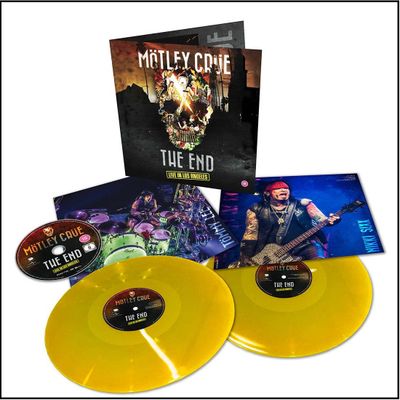 Motley Crue The End - Live In Los Angeles (3Винил)