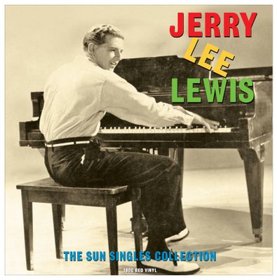 LEWIS Jerry Lee SUN SINGLES (RED) (Винил)