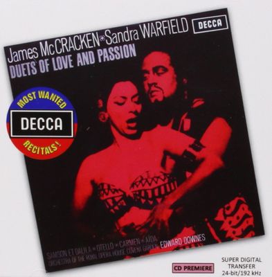 McCracken, James; Warfield, Sandra Duets Of Love And Passion (CD)
