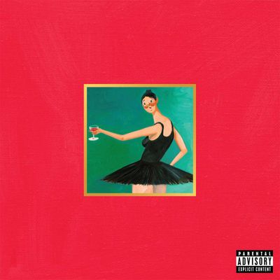 WEST KANYE My Beautiful Dark Twisted Fantasy (CD)