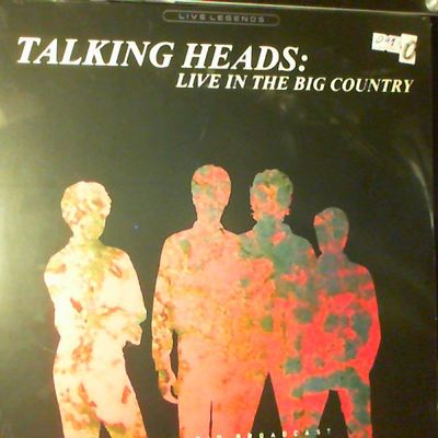 TALKING HEADS LIVE IN THE BIG COUNTRY (TRANSPARENT VIO (Винил)
