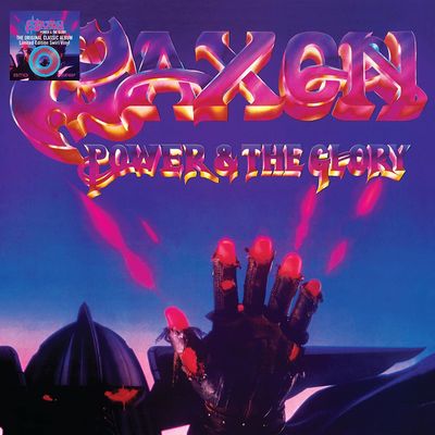 SAXON Power & The Glory (Blue & Purple Swirl) (Винил)