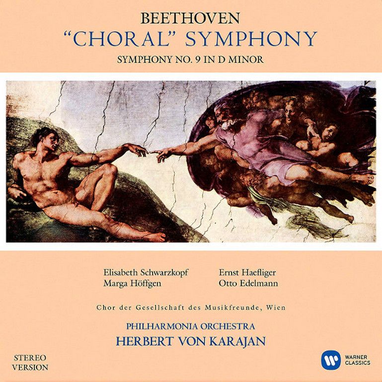 HERBERT VON KARAJAN Beethoven: Symphony No. 9 "Choral" (2Винил)