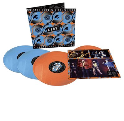 ROLLING STONES Steel Wheels Live (Colored Vinyl) (4Винил)