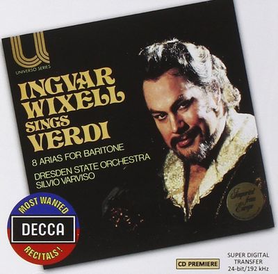 Wixell, Ingvar Ingvar Wixell Sings Verdi  (CD)