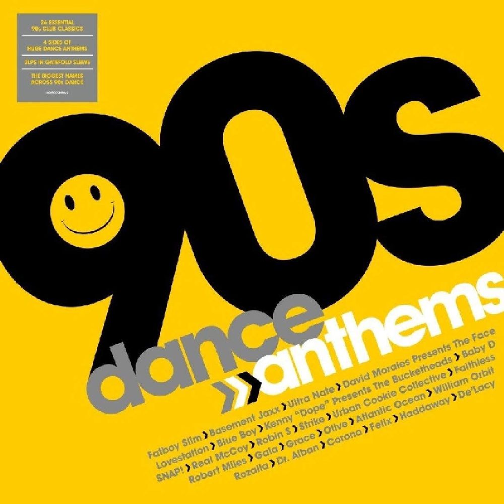 Various Artists 90S Dance Anthems (2Винил)