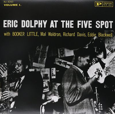 DOLPHY ERIC AT THE FIVE SPOT ВИНИЛ