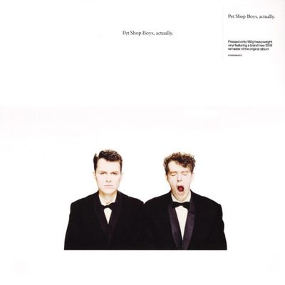 PET SHOP BOYS Actually (Винил)