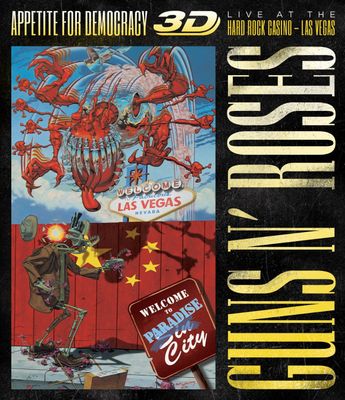 Guns N' Roses Live At The Hard Rock Casino (+Blu-ray) (3DVD)