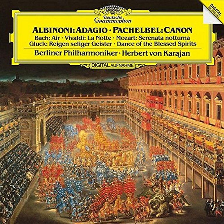 KARAJAN HERBERT VON Albinoni/ Vivaldi/ Bach/ Mozart (Винил)