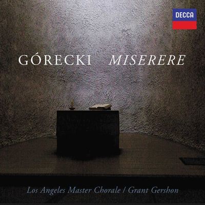 Los Angeles Master Chorale Gorecki: Miserere (CD)